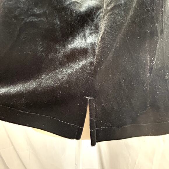 Old Navy Cami top size Large women's sleeveless velvet black shirt blouse - Picture 3 of 9